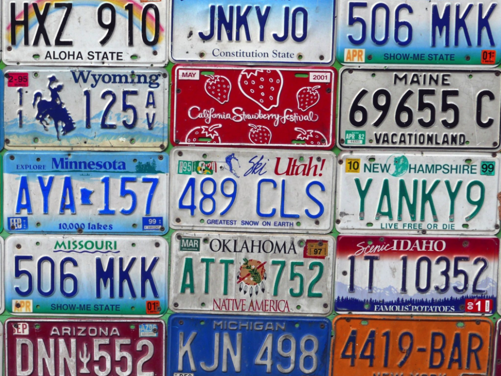 The Reasons Why Different States Have Different Letters On License 